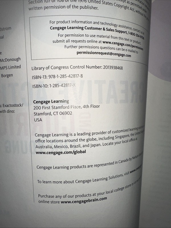 Creative Activities and Curriculum For Young Children by Mary Mayesky Teacher’s gallery