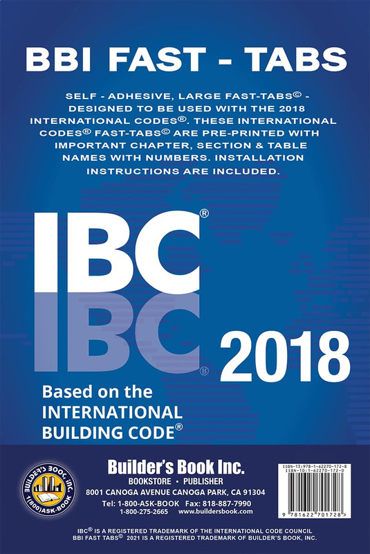 2018 International Building Code (IBC) Fast Tabs 2018 International Building Cod gallery