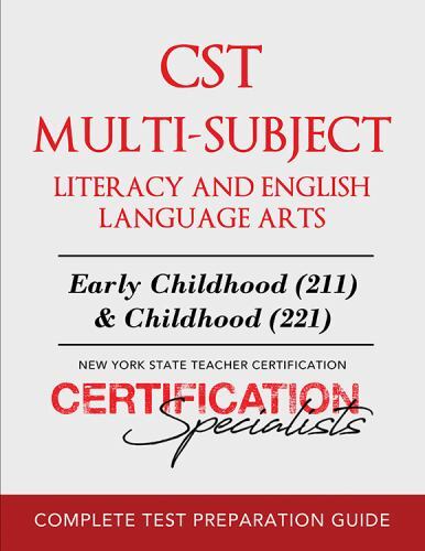 CST Multi-Subject Literacy and Eng… 9781977254719 by Certification Specialists