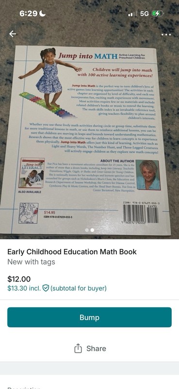 Jump into Math : Active Learning Preschool by Rae Pica (2009, Trade Paperback) gallery