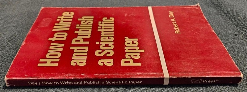 How To Write And Publish A Scientific Paper By Robert A. Day gallery