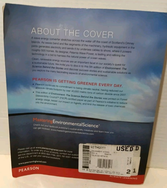 Environment : The Science Behind the Stories by Matthew Laposata *Wear On Covers gallery