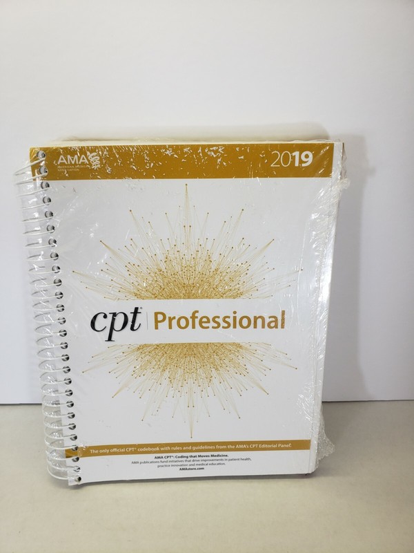 AMA 2019 Current Procedural Terminology CPT (Professional Edition) Spiral Bound