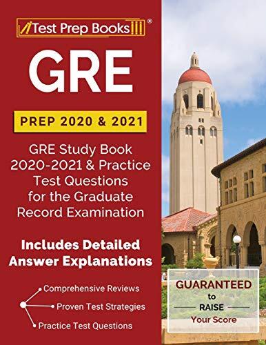 GRE Prep 2020 & 2021: GRE Study Boo…, Test Prep Books