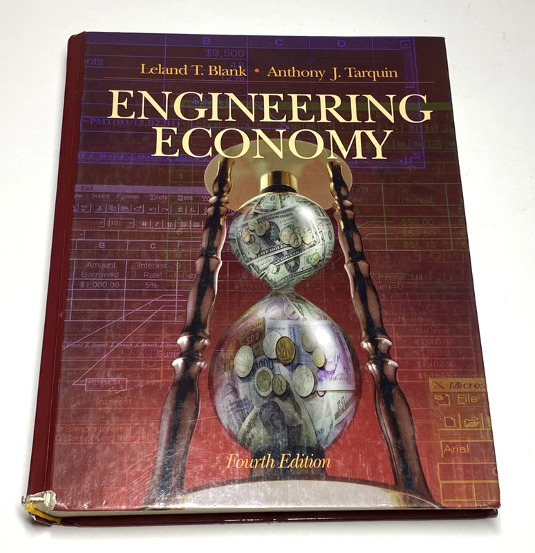 Engineering Textbook Economy 4th Edition Leland Blank Anthony Tarquin Acceptable
