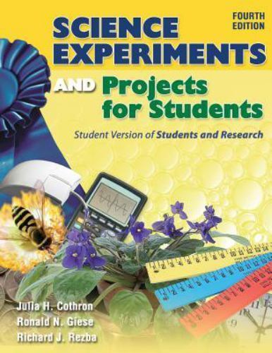 Science Experiments and Projects for Students: Student Version of Students…
