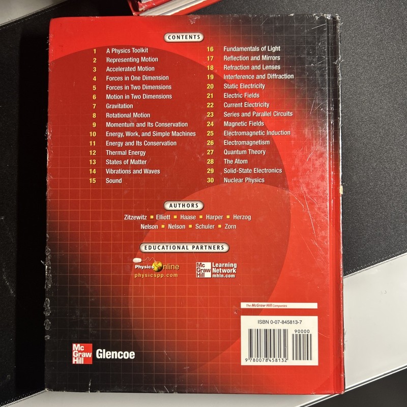 BULK LOT 10 Glencoe Physics Principles & Problems - Homeschool / Science Class gallery