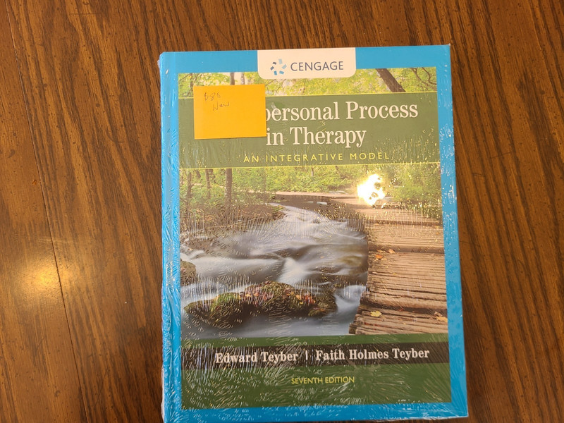 Interpersonal Process in Therapy: An Integrative Model NEW in Shrinkwrap