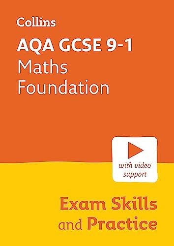 AQA GCSE 9-1 Maths Foundation Exam Skill… by Collins GCSE Paperback / softback
