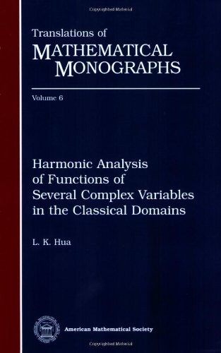 HARMONIC ANALYSIS OF FUNCTIONS OF SEVERAL COMPLEX By L. K. Hua