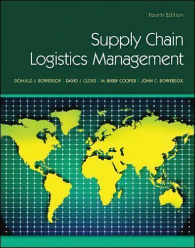 Supply Chain Logistics Management 4e Global Edition