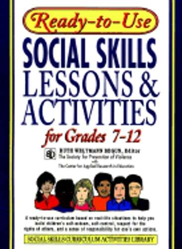 Ready-To-Use Social Skills Lessons & Activities for Grades 7 – 12 by Begun: Used