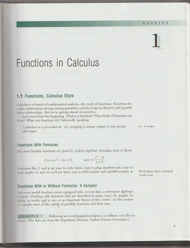 1997 CALCULUS Graphical Numerical and Symbolic Points of View by Ostebee/Zorn gallery