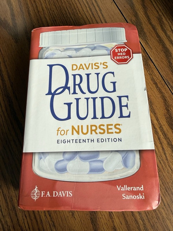 Davis's Drug Guide for Nurses by April Hazard Vallerand and Cynthia A. Sanoski