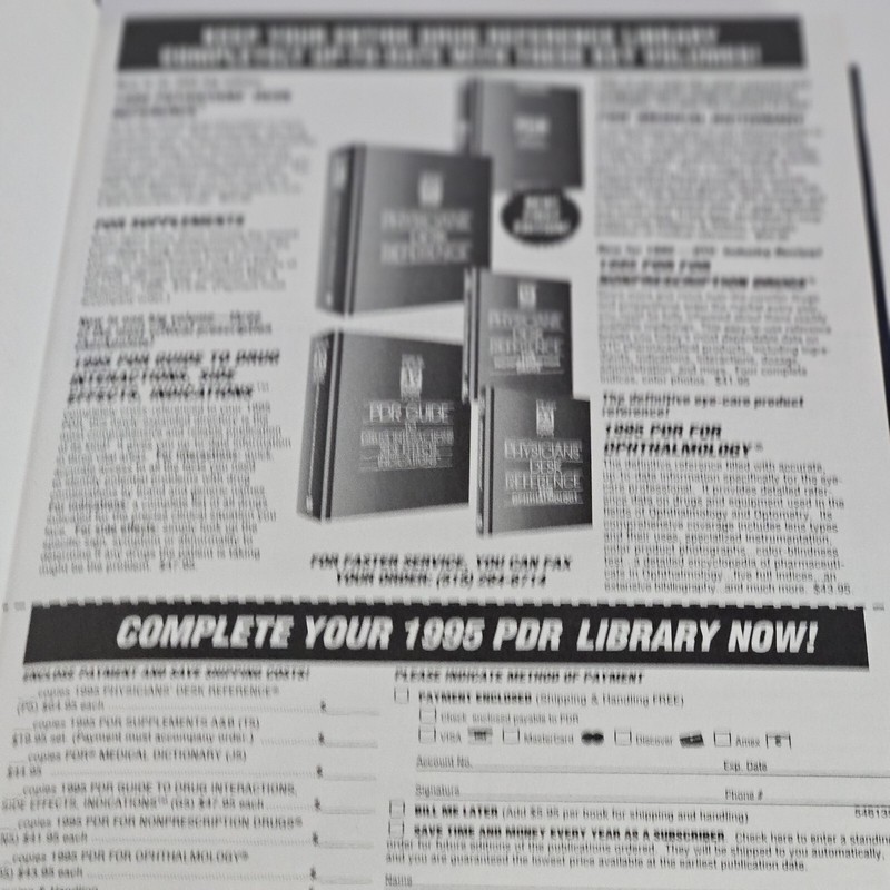 1995 Physicians Desk Reference for Nonprescription Drugs 16th Edition gallery
