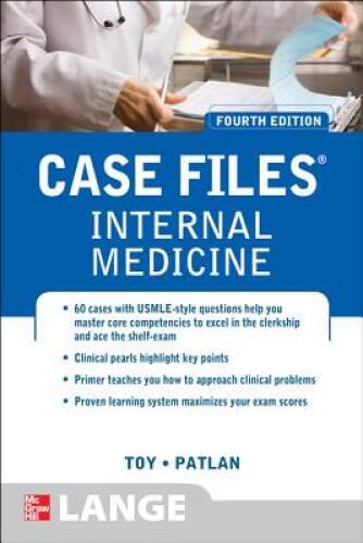 Case Files Internal Medicine, Fourth Edition (LANGE Case Files) – GOOD