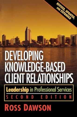 Developing Knowledge-Based Client – Paperback, by Ross Dawson – Very Good