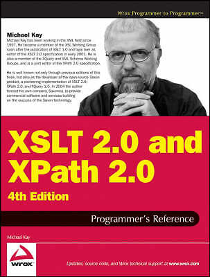 XSLT 2.0 and XPath 2.0 Programmer’s Reference – 9780470192740