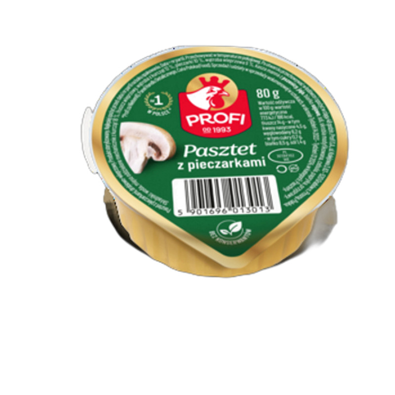 5901696013013 PROFI Pasztet z pieczarkami 80g Profi S.A.