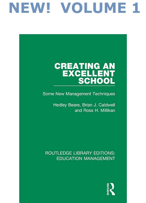 NEW! Creating an Excellent School Routledge Library Edition – Hardcover