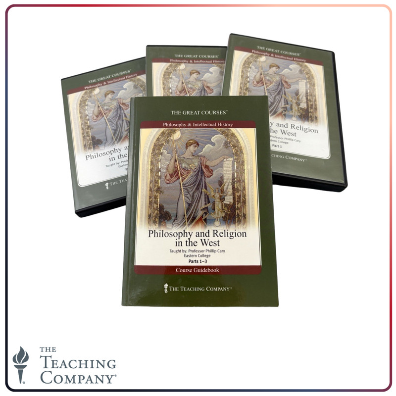 Great Courses DVD Set + Guidebook Philosophy & Religion in the West