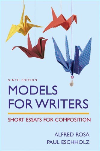 Models For Writers-High School – Hardcover – VERY GOOD