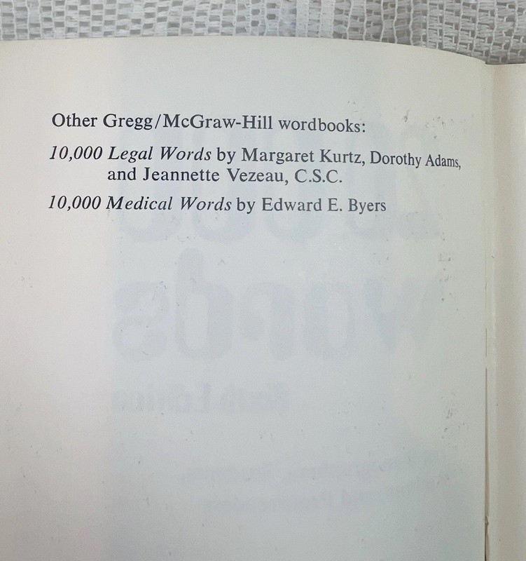 20,000 Words Spelled & Divided Quick Reference Louis A. Leslie Sixth Edition gallery