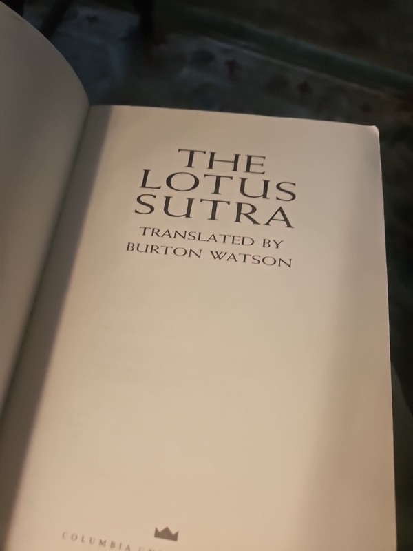 The Lotus Sutra Trade Paperback VG Condition R1 gallery