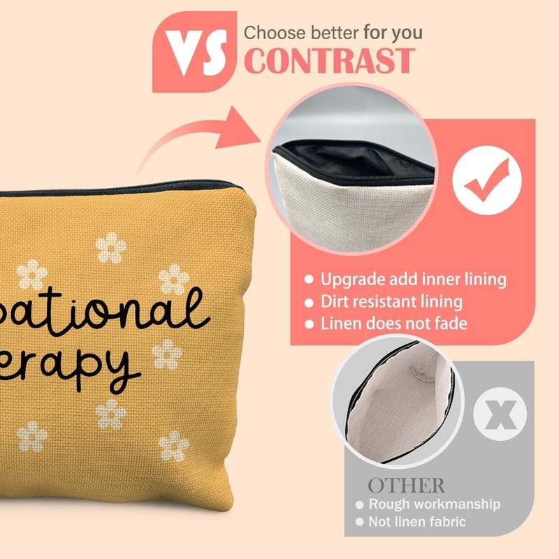 Occupational Therapy Gifts, Occupational Therapist OT Gifts Makeup Bag for Women gallery