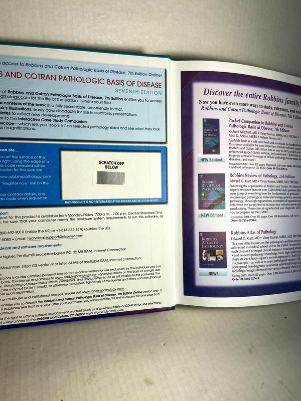 Robbins & Cotran Pathologic Basis of Disease, Seventh Edition WITH CD gallery