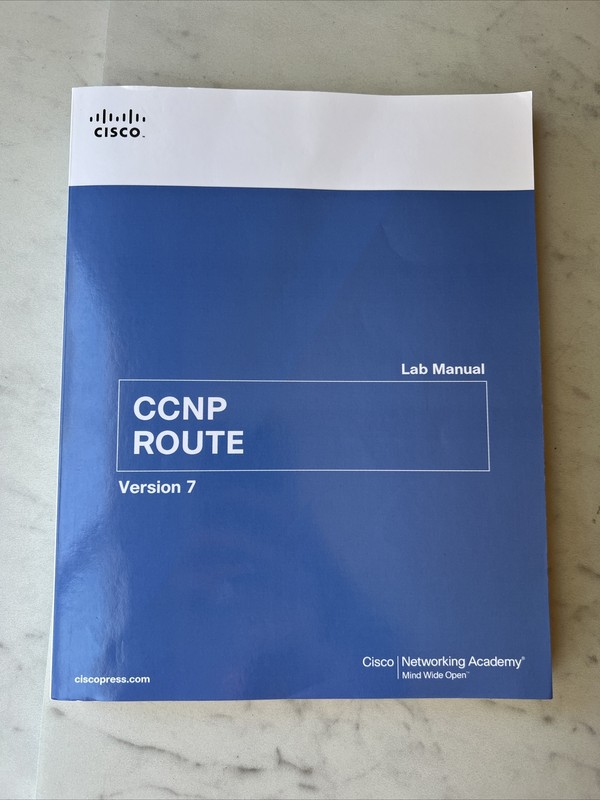 CCNP ROUTE Lab Manual by Cisco Networking Cisco Lab Companion Ser.: