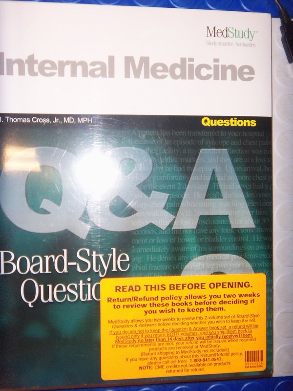Medstudy Internal Medicine Board-Style Questions and Answers-2