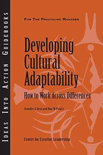 Developing Cultural Adaptability: – Paperback, by Jennifer J. Deal; – Very Good