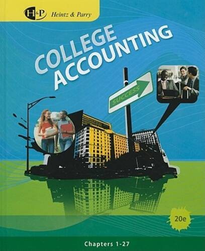 College Accounting, Chapters 1-27 (Available Titles CengageNOW) – VERY GOOD