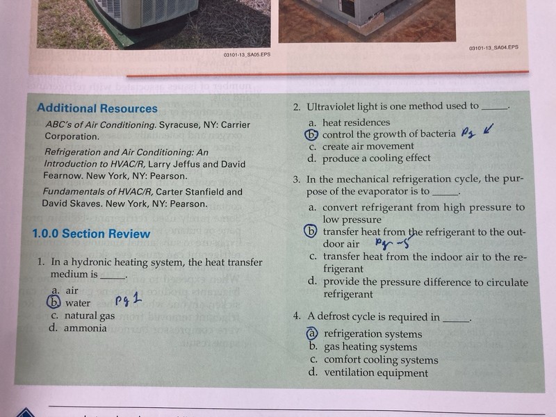 Heating Ventilating Air Con Level 1 Trainee Guide NCCER (2018) Textbook HVAC gallery