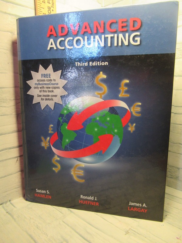 Advanced Accounting/3rd edition / by Susan S. Hamlen…./ hardcover
