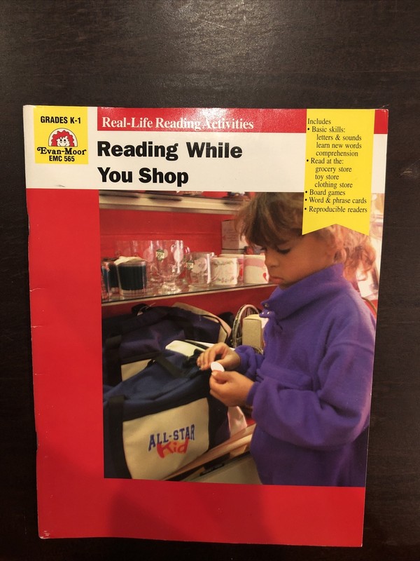 Real-Life Reading Activities Ser.: Reading While You Shop by Jill Norris (1996,