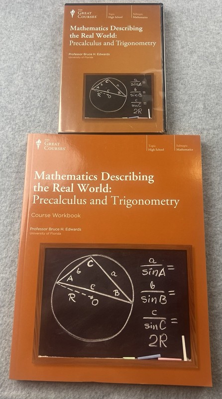 The Great Courses Mathematics Describing Real World Precalculus …Workbook+DVD