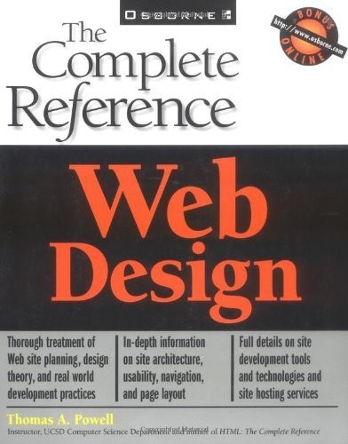 Web Design: The Complete Refer – VERY GOOD
