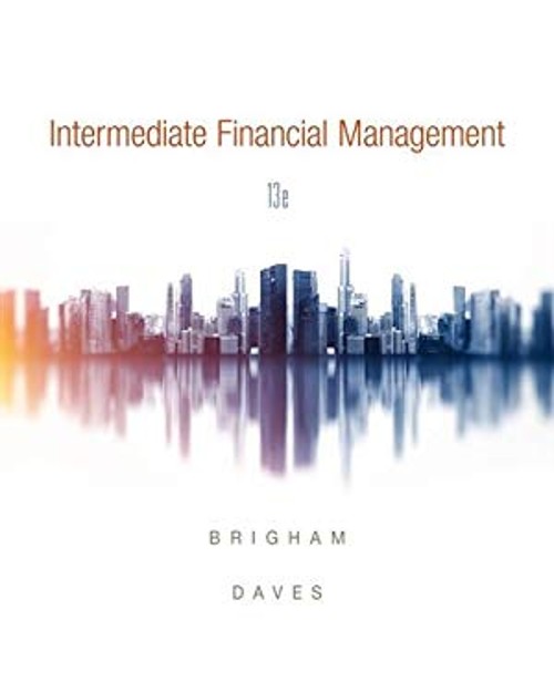 Intermediate Financial Management Hardcover Eugene, Daves, Philli