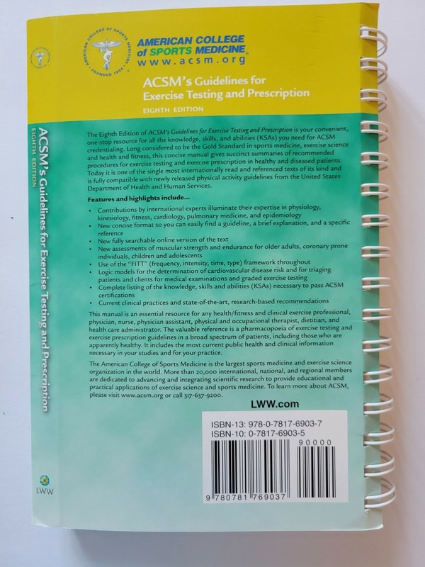 ACSM's Guidelines for Exercise Testing and Prescription gallery