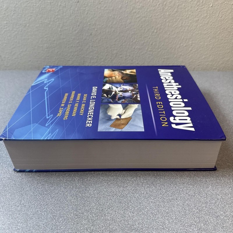 Anesthesiology, Third Edition by Longnecker, David; Newman, Mark; Zapol, Warren gallery