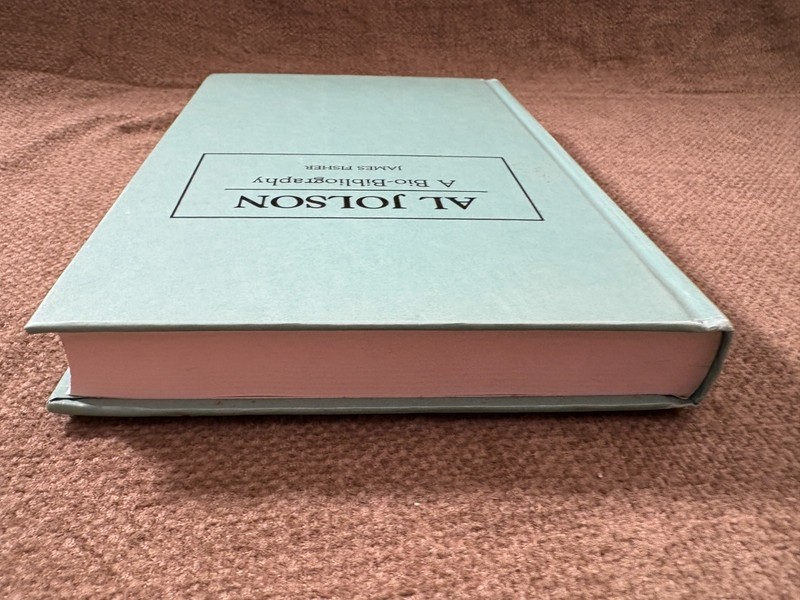Al Jolson Bio-Bibliography James Fisher 1994 Hardcover Reference Book gallery