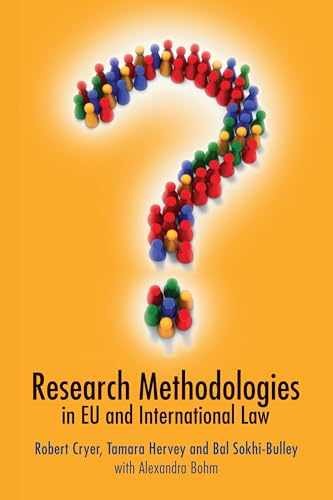 Research Methodologies in EU - Paperback, by Hervey Tamara; Cryer - Very Good