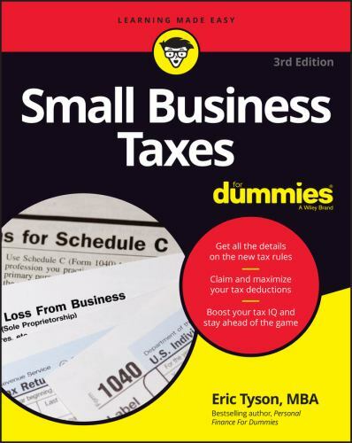 Small Business Taxes For Dummies (For Dummies (Business & Personal Finance))