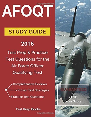AFOQT STUDY GUIDE 2016: TEST PREP & PRACTICE TEST By Afoqt Test Prep Team