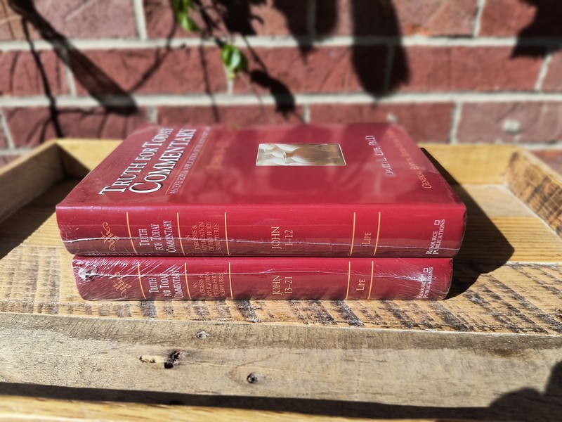 Sealed! Truth for Today Bible Commentary JOHN 2 Volume Set by David L. Lipe HCDJ gallery