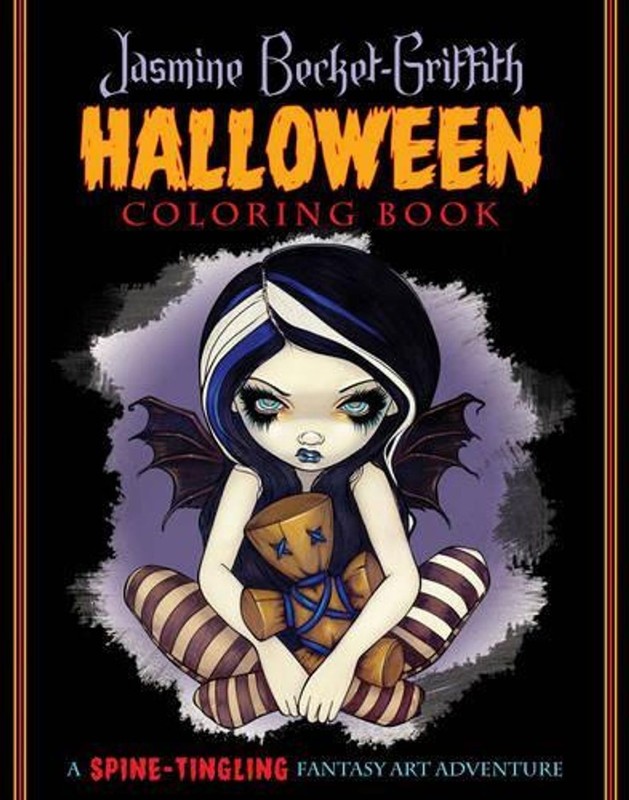 Jasmine Becket-Griffith Coloring Book: A Spine-Tingling Fantasy Art Adventure by