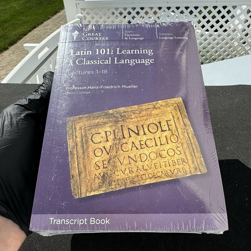 Latin 101: Learning a Classical Language Lectures 1-18 & Lectures 19-36