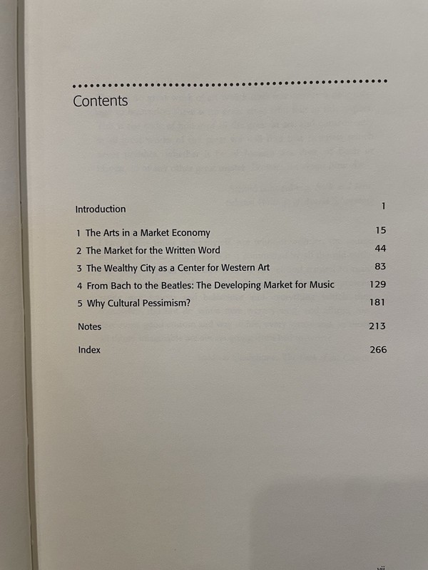 In Praise of Commercial Culture by Tyler Cowen Signed to Galbraith 1st Ed HC DJ gallery